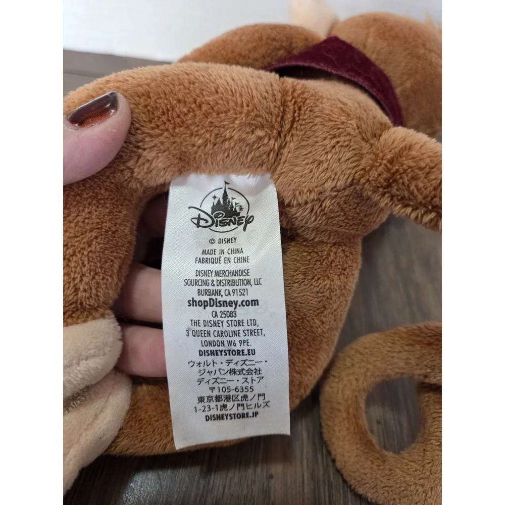 Disney Store Abu plush monkey from Disney's Aladdin, Posable